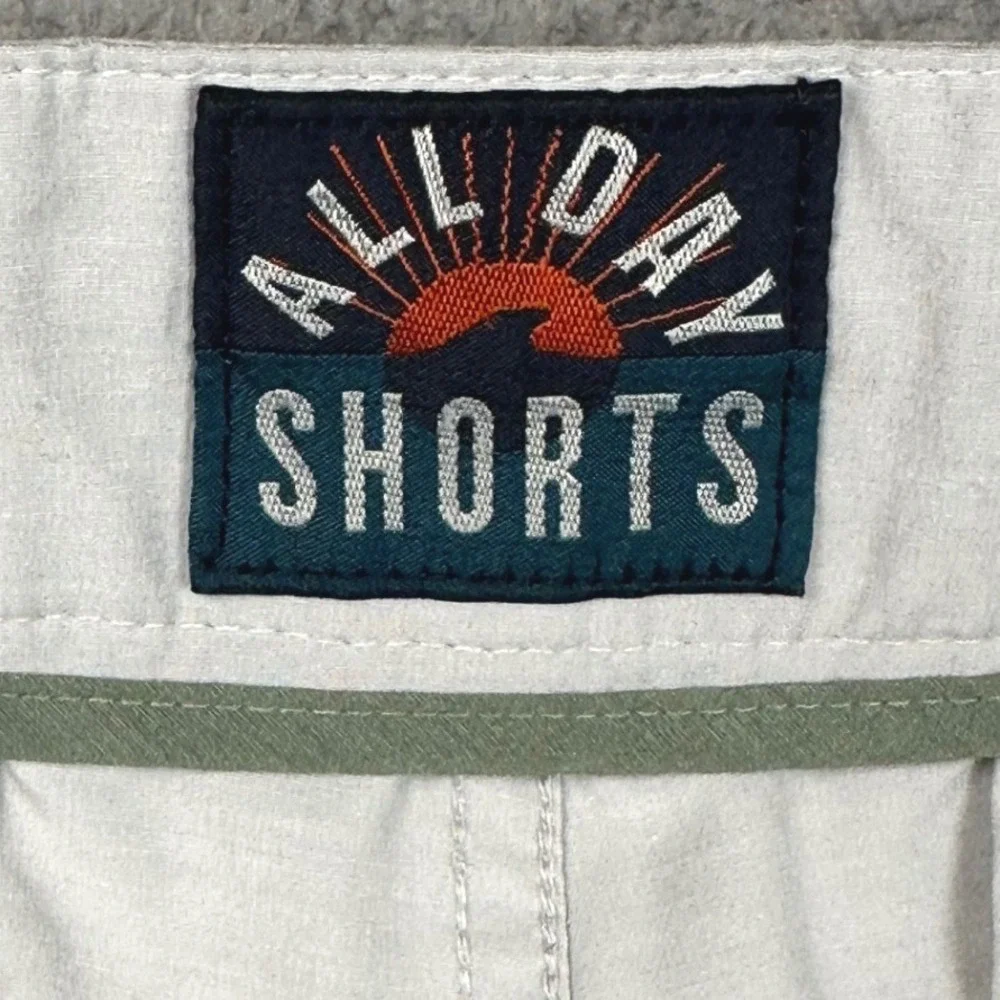 Faherty All Day Shorts Mens 31 Gray 6.5